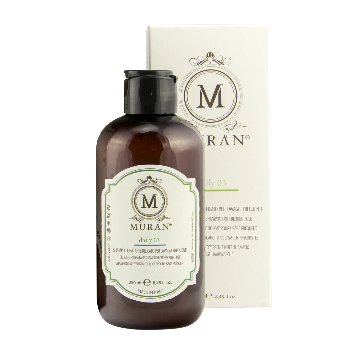 Muran Daily 03 – Moisturizing Shampoo for All Hair Types (250 ml)