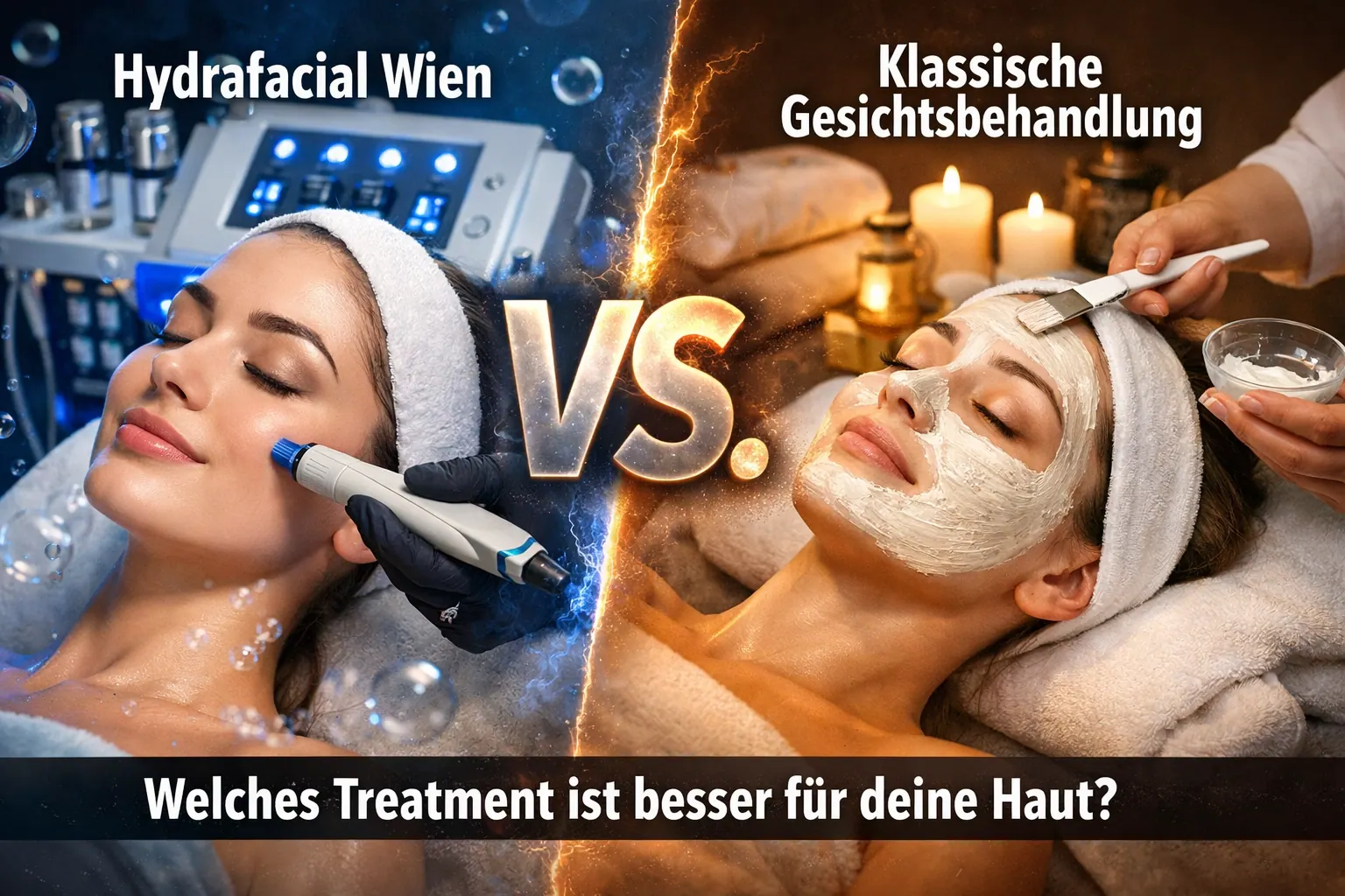 HydraFacial в Вене против классической чистки лица: какая процедура лучше для вашей кожи?