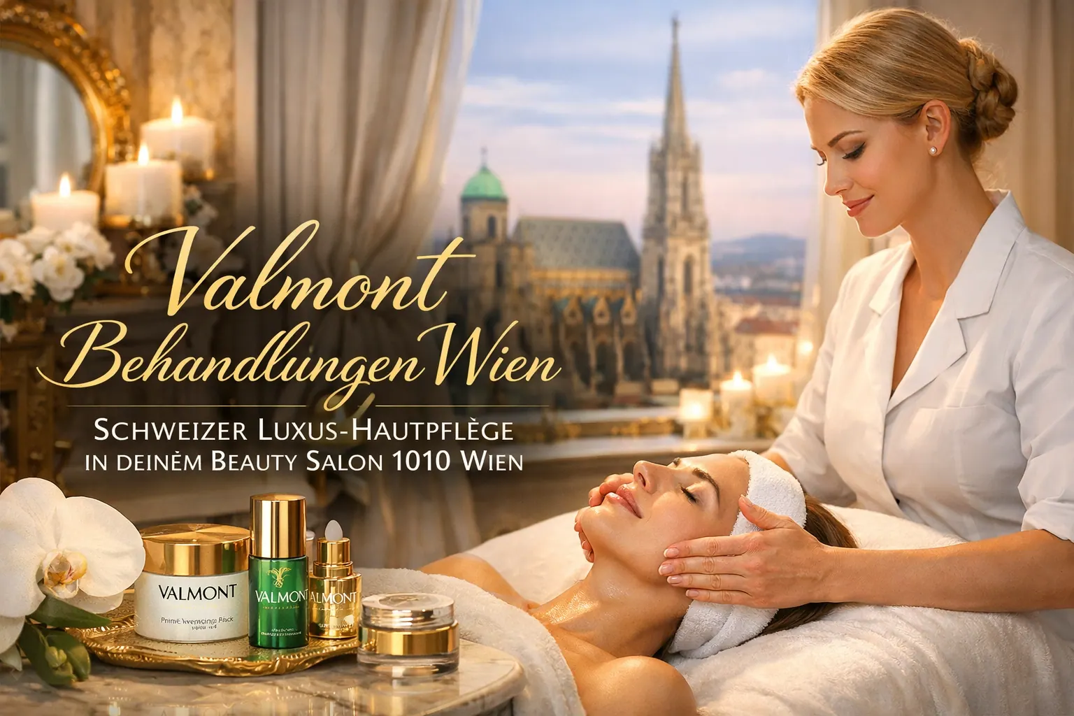 Процедуры Valmont в Вене: швейцарский люксовый уход за кожей в вашем beauty-салоне 1010 Вены